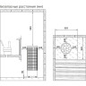 Печь электрическая HARVIA CILINDRO PC90 со встроенным пультом HPC900400